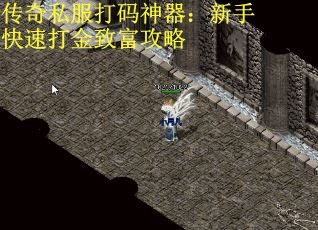 传奇私服打码神器：新手快速打金致富攻略