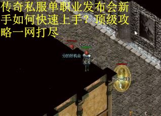 传奇私服单职业发布会新手如何快速上手？顶级攻略一网打尽