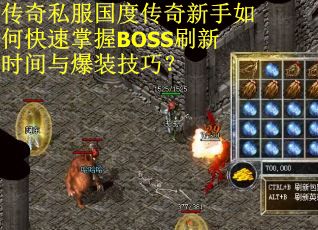 传奇私服国度传奇新手如何快速掌握BOSS刷新时间与爆装技巧？
