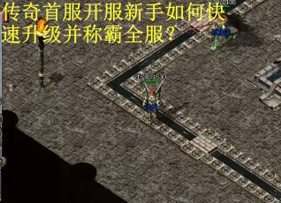 传奇首服开服新手如何快速升级并称霸全服?