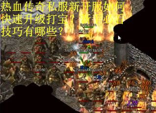 热血传奇私服新开服如何快速升级打宝?新手必看技巧有哪些? 热血传奇私服新开服如何快速升级打宝?新手必看技巧有哪些?