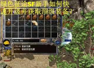 绿色征途SF新手如何快速升级并获取顶级装备? 绿色征途SF新手如何快速升级并获取顶级装备?