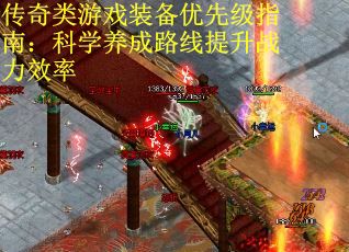 传奇类游戏装备优先级指南：科学养成路线提升战力效率