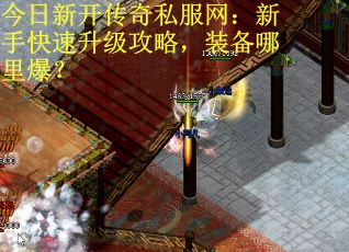 今日新开传奇私服网：新手快速升级攻略，装备哪里爆？