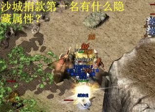 沙城捐款第一名有什么隐藏属性？