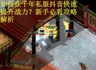 如何在千年私服抖音快速提升战力？新手必看攻略解析