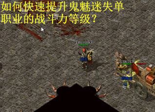 如何快速提升鬼魅迷失单职业的战斗力等级？