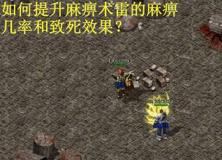 如何提升麻痹术雷的麻痹几率和致死效果？