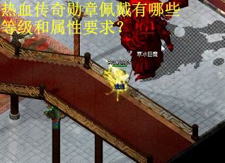 热血传奇勋章佩戴有哪些等级和属性要求？