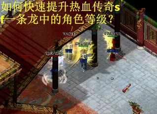 如何快速提升热血传奇sf一条龙中的角色等级？